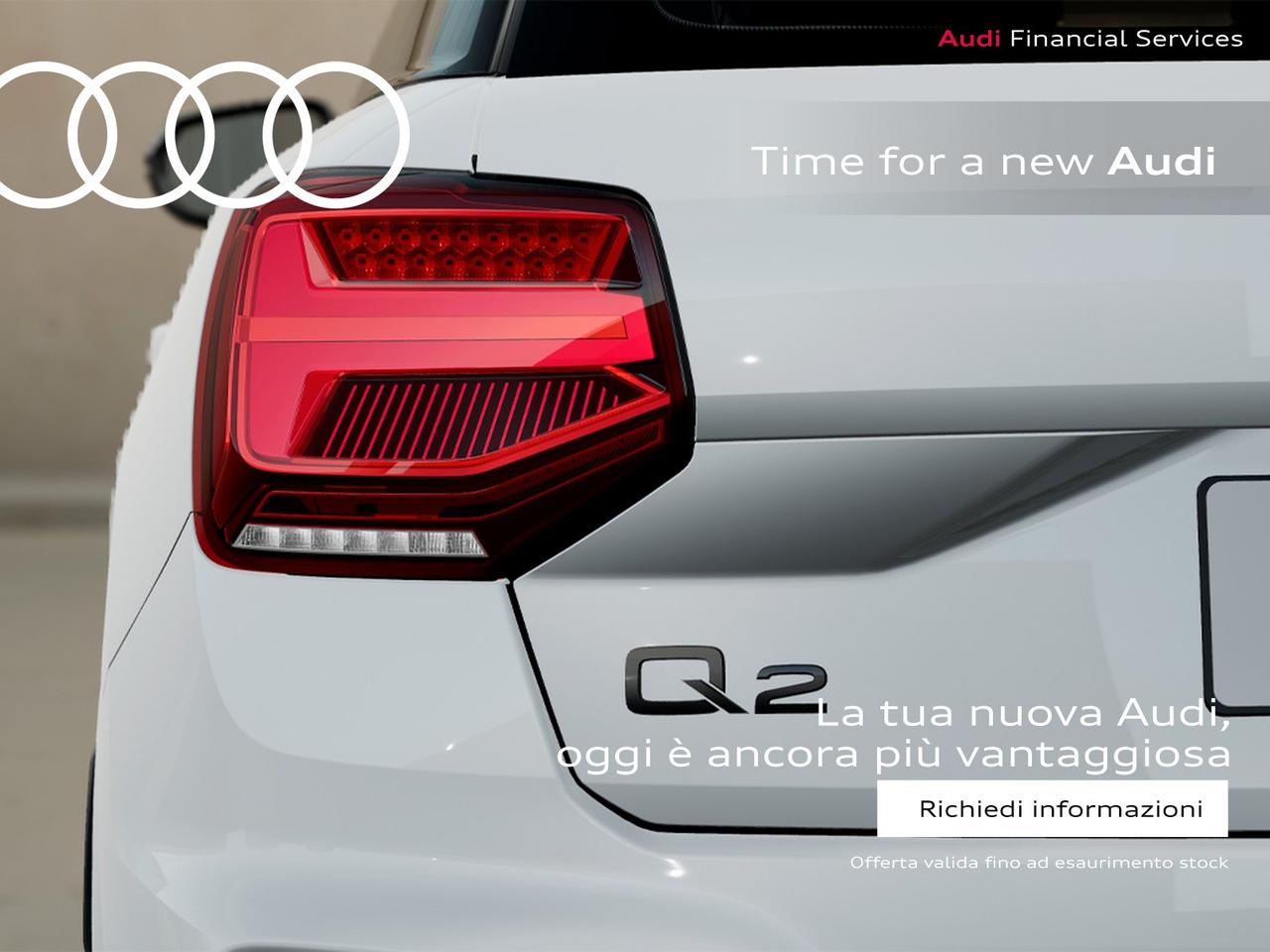 Audi Q2 35 1.5 tfsi identity black s-tronic