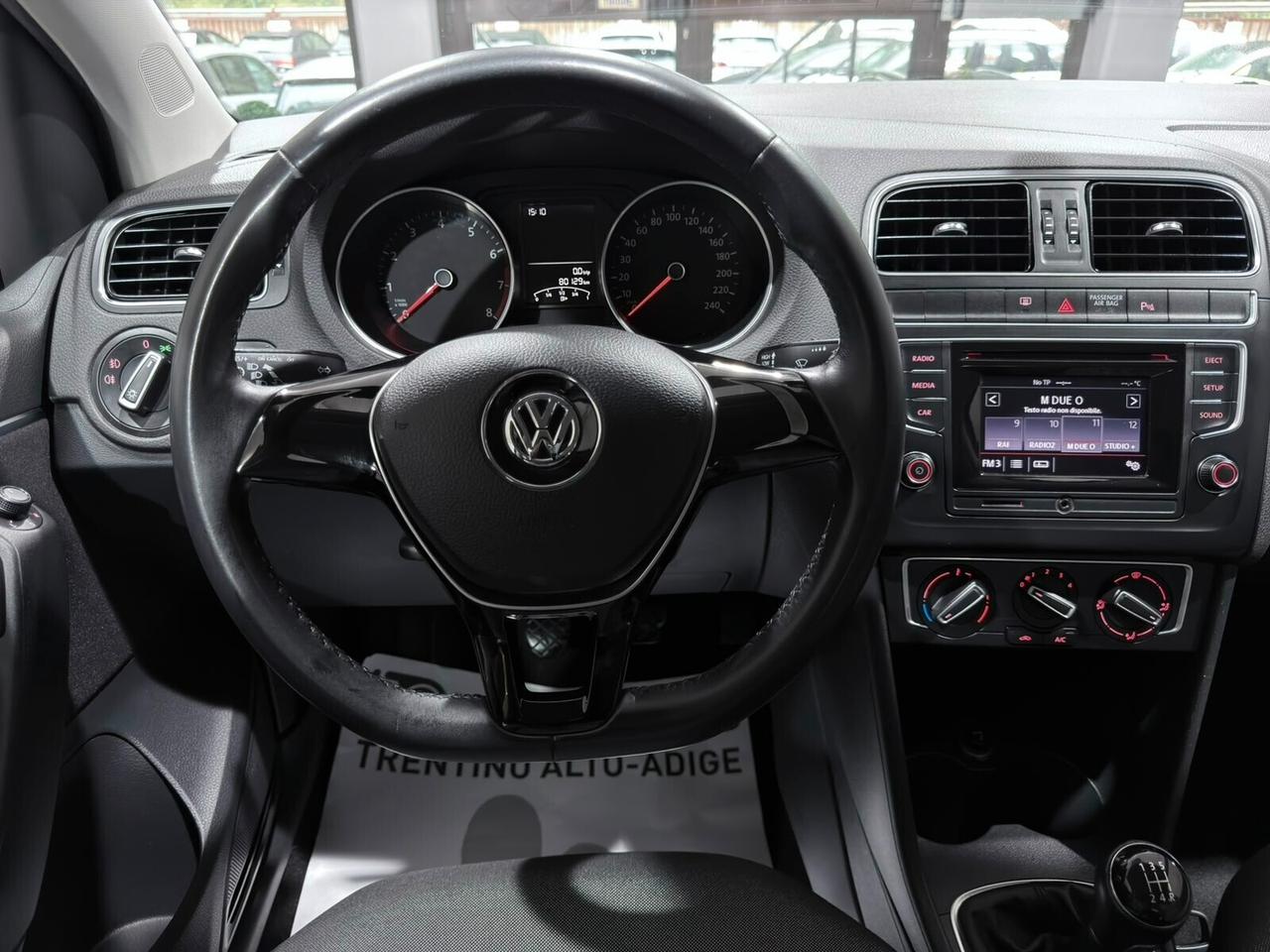 VW POLO 1.0mpi 75cv 79.000km 1HANDE NEOPATENTATI