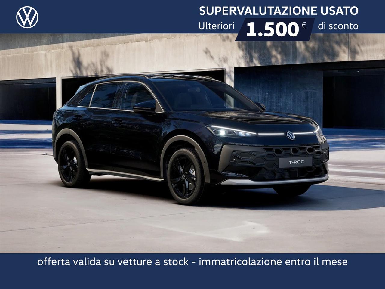 Volkswagen T-Roc 1.5 etsi style 150cv dsg