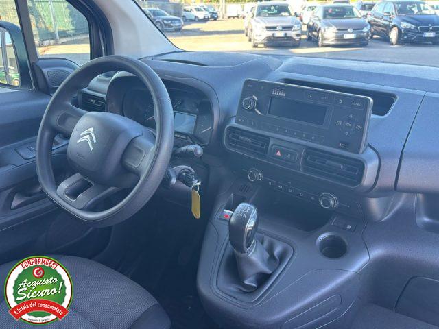 CITROEN Berlingo BlueHDi 100 S&S Van 3 posti Club L1