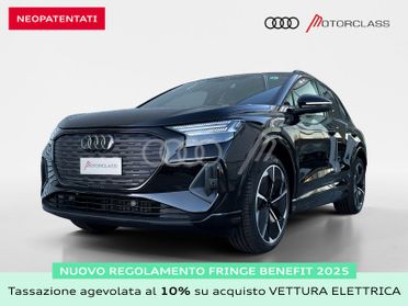 Audi Q4 e-tron 55 s line edition quattro