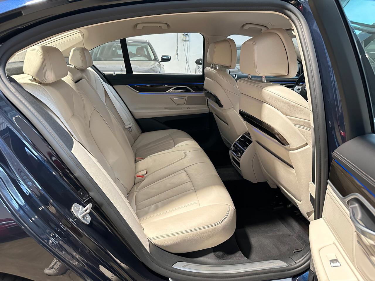 Bmw 725 725d Luxury - Luci Ambiente PELLE BIANCA