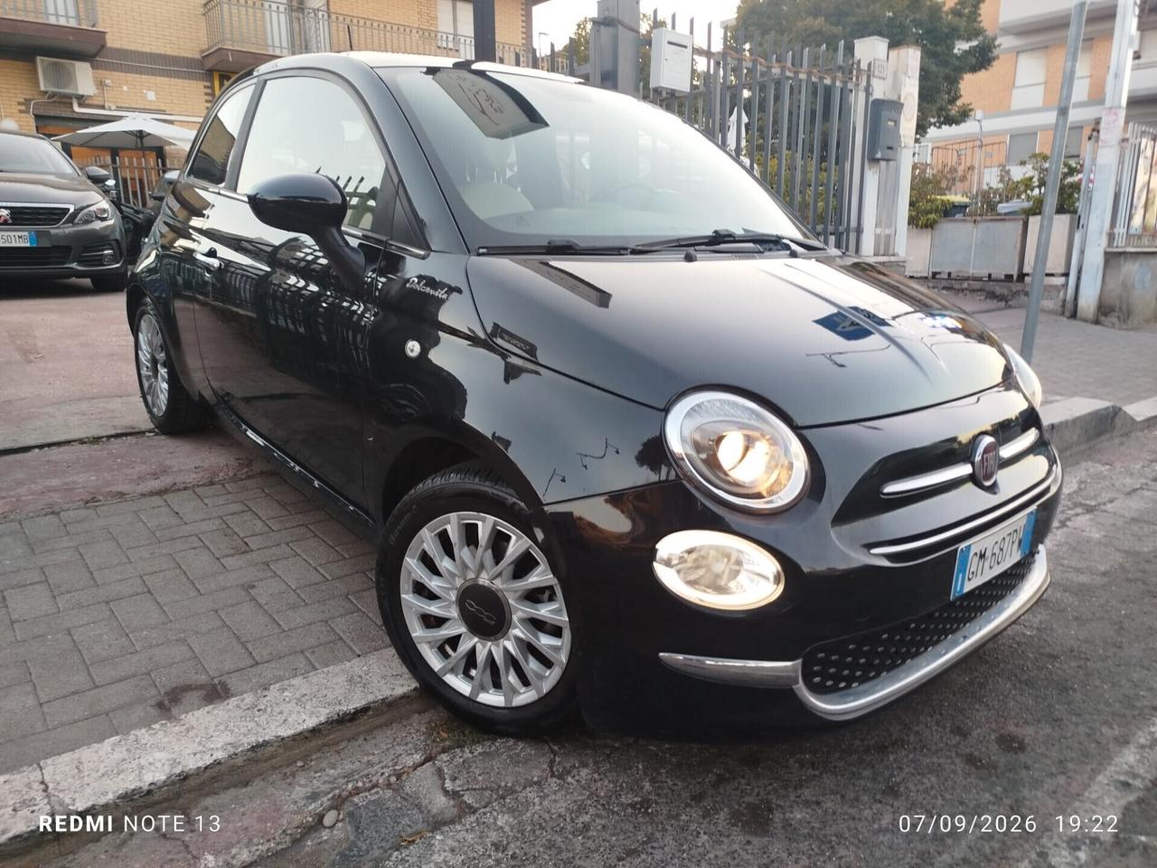 FIAT 500 DOLCEVITA UNIPRO *PREZZO VERO* CRONO TAGLIANDI PELLE TETTO *KM CERTI*