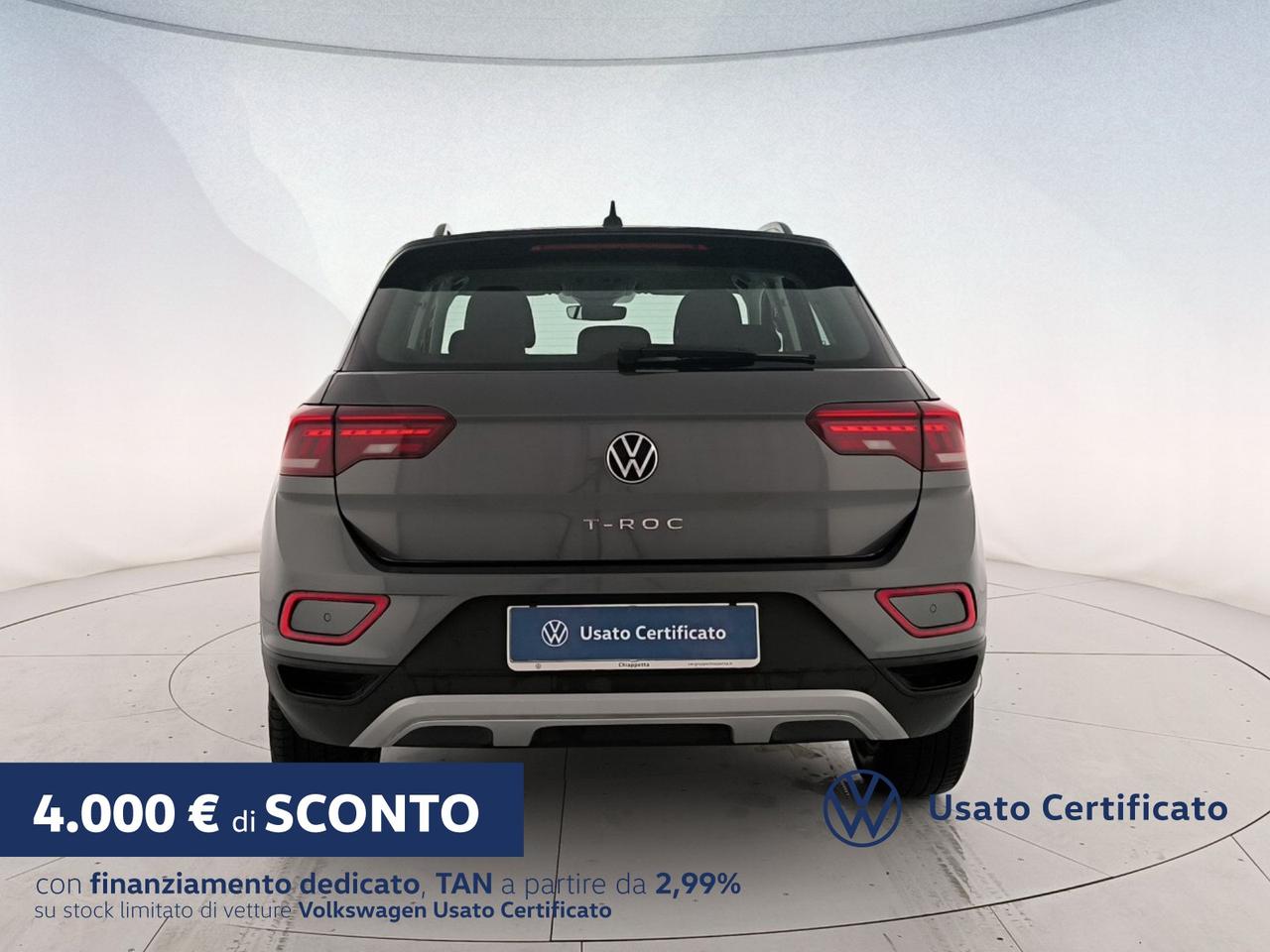 Volkswagen T-Roc 2.0 tdi life 150cv dsg
