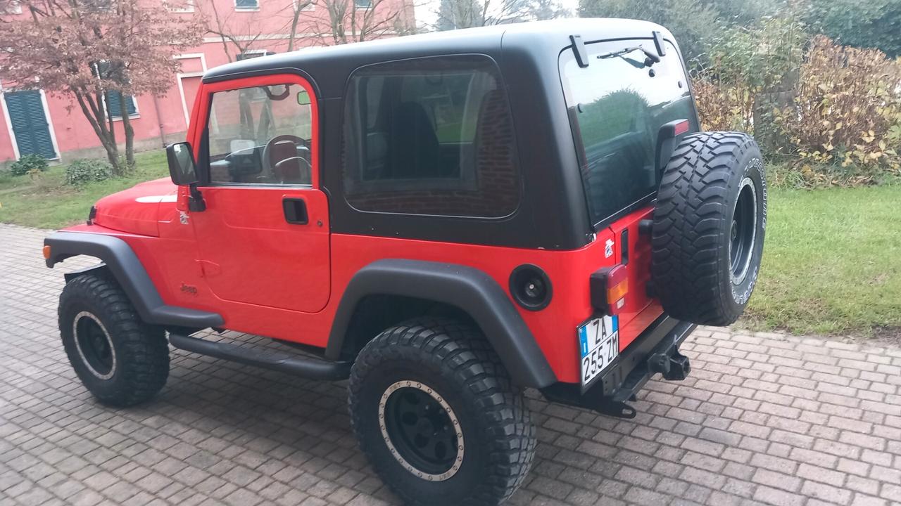 Jeep Wrangler Tj 4.0 asi omologata