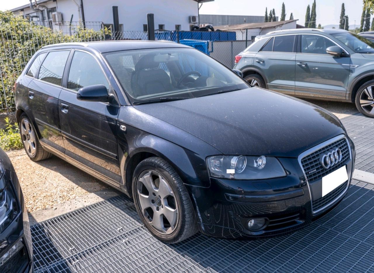 Audi A3 SPB 2.0 TDI 170 CV F.AP. quattro Ambition