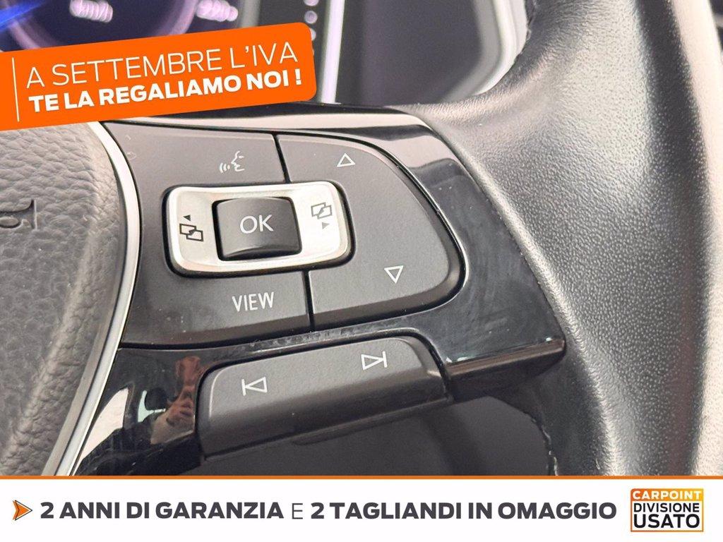 VOLKSWAGEN Tiguan 1.5 tsi advanced 150cv dsg del 2019