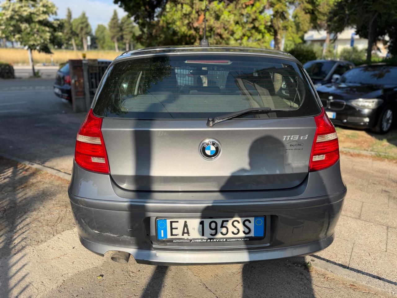 Bmw 118 cat 5 porte Futura DPF Automatica