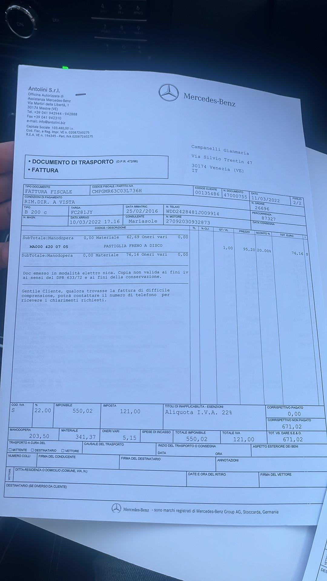 Mercedes-benz B 200 c Executive