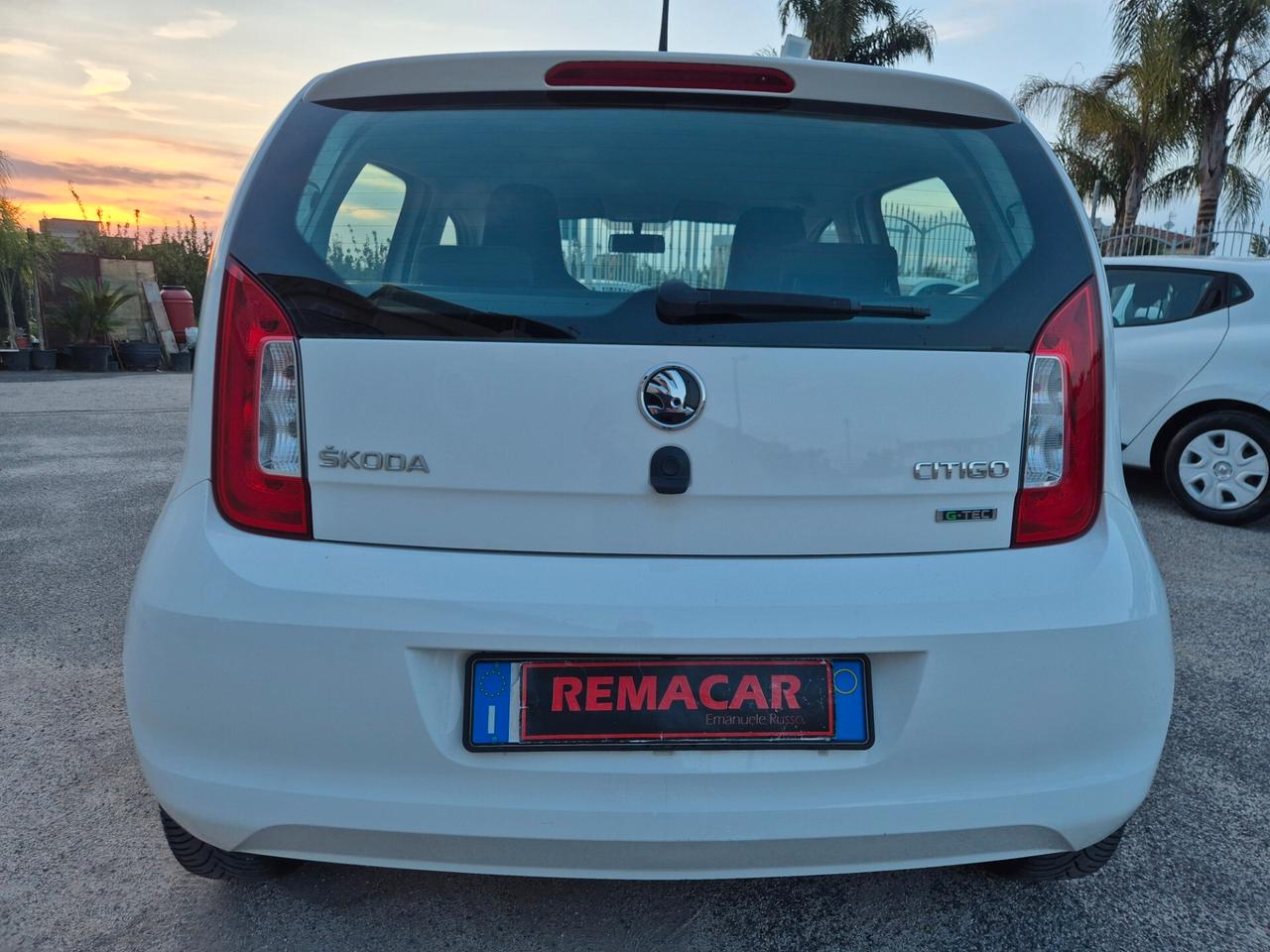 Skoda CITIGO 1.0 68 CV 5 porte G-Tec NUOVA 2015