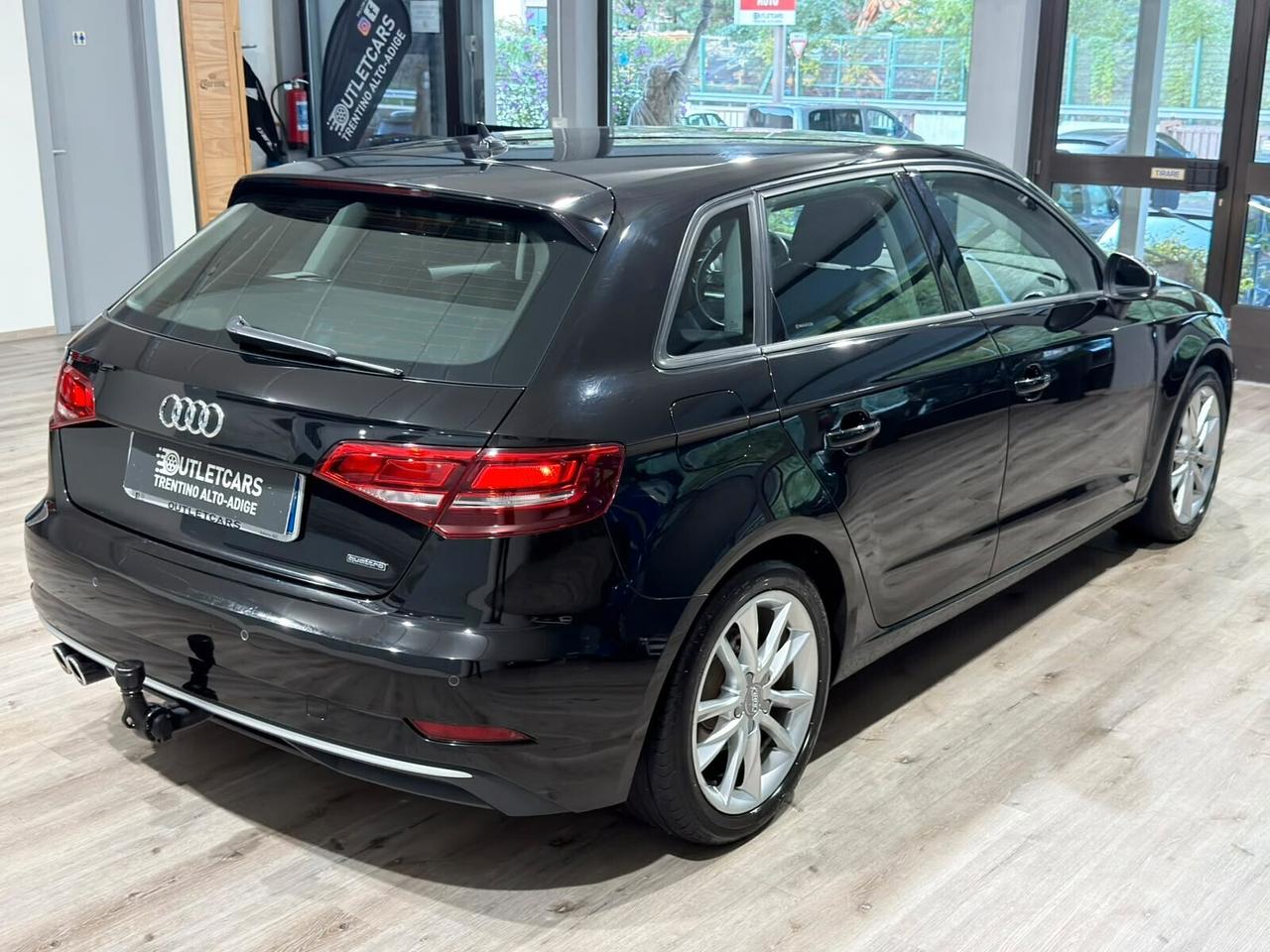 AUDI A3 SPB 2.0TDI 184CV QUATTRO S-TRONIC GANCIO