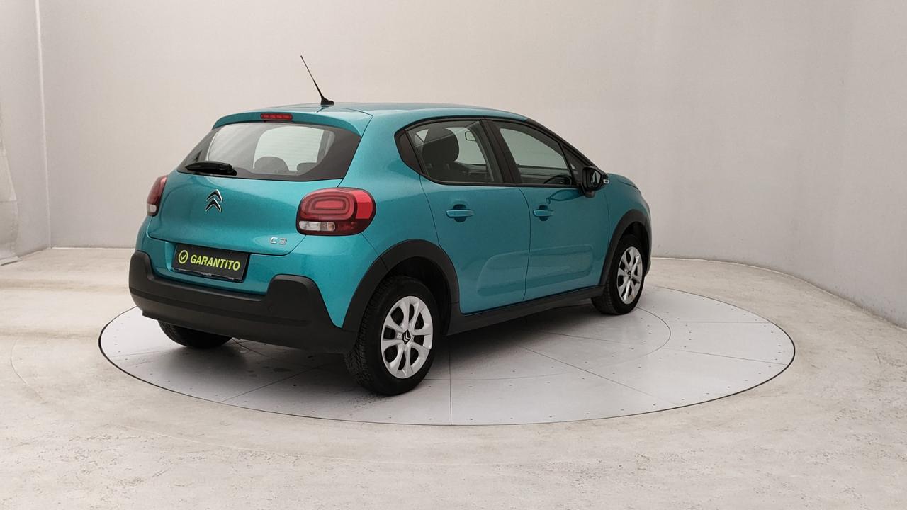 CITROEN C3 III 2017 - C3 1.2 puretech Feel s&s 83cv neopatentati my20