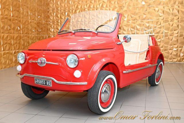 FIAT 500 F110 SPIAGGINA TOTALMENTE RESTAURATA TARGHE ORIGIN