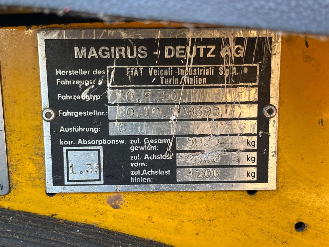 Carroatrezzi FIAT 60 10