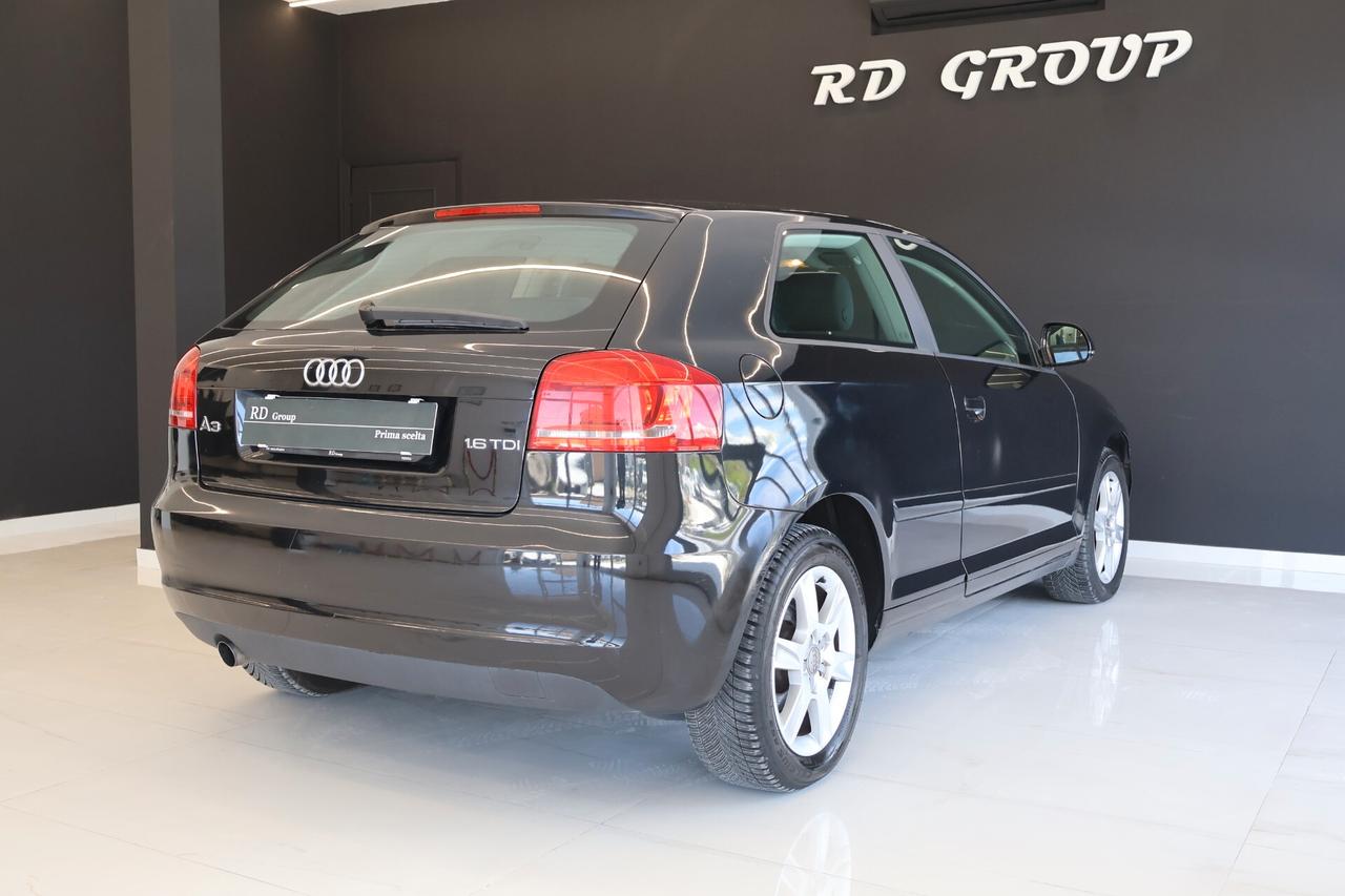 Audi A3 1.6 tdi Ambiente 90cv okneopatentati