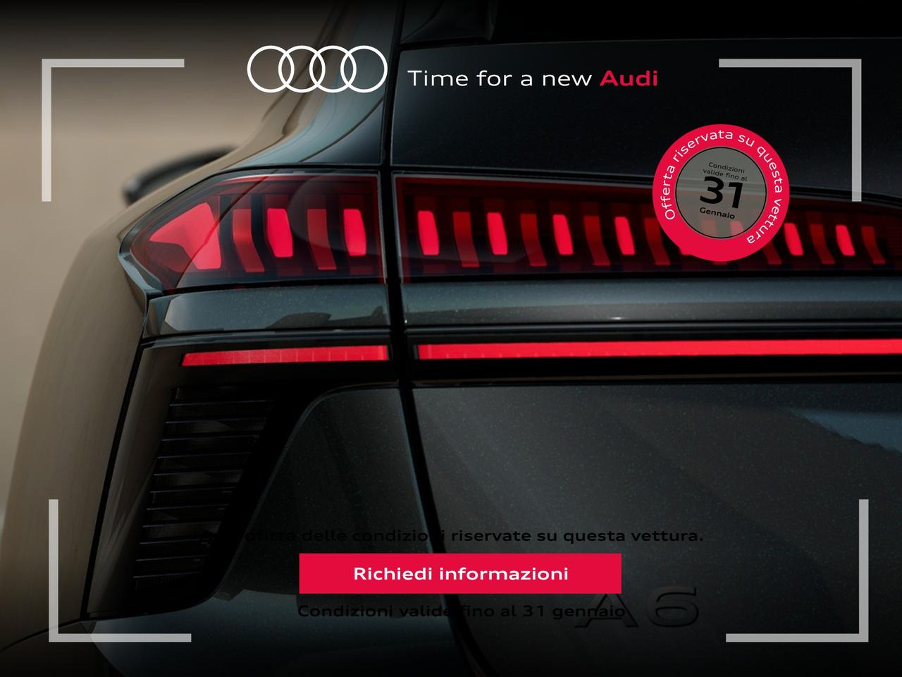 Audi A6 avant 2.0 tdi mhev + s line edition quattro 204cv s-tronic