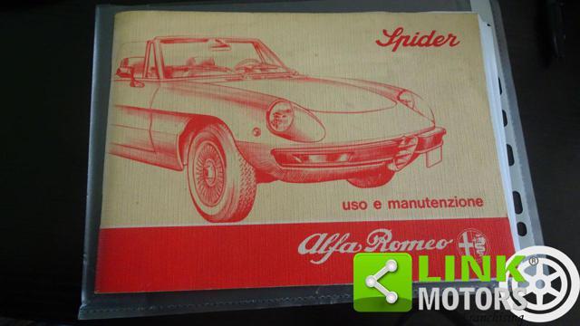 ALFA ROMEO Spider Duetto 1.6 TARGA ORO ASI