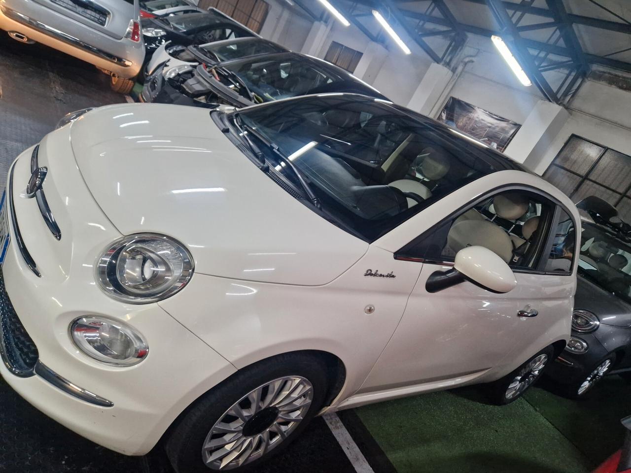 Fiat 500 1.0 Hybrid Dolcevita garanzia pelle