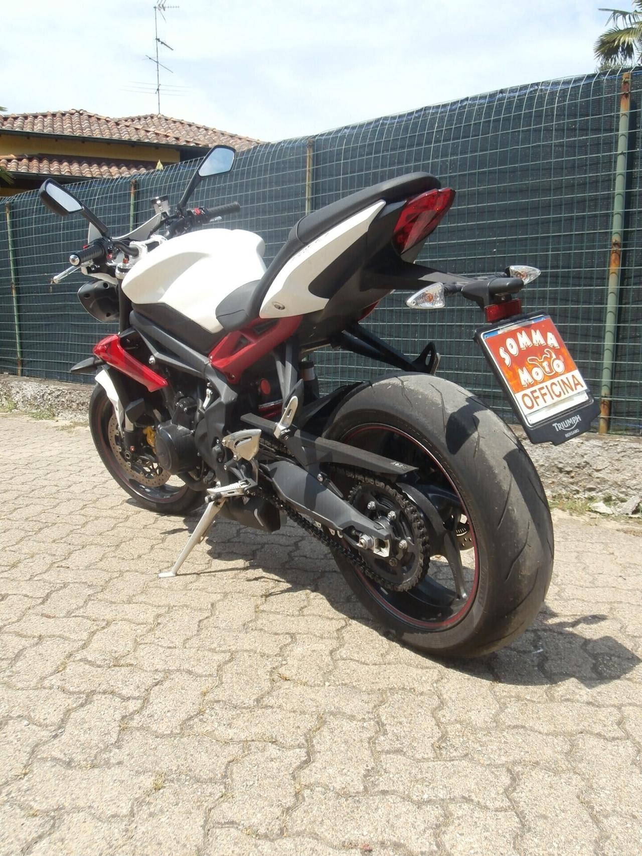 Triumph Street Triple R ABS del 2017 compreso trapasso-tagliando-garanzia