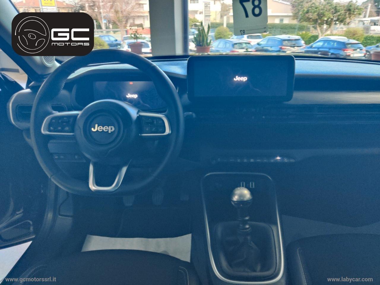 Jeep Avenger 1.2 Turbo 100 CV Altitude