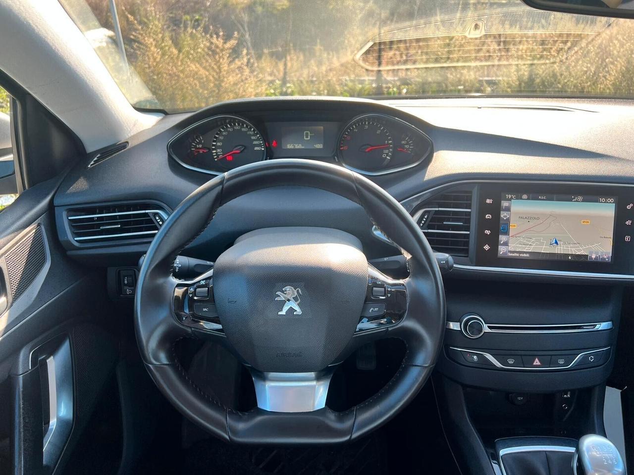 Peugeot 308 BlueHDi 1.6 diesel 120cv SW Allure perfetta anno 2017