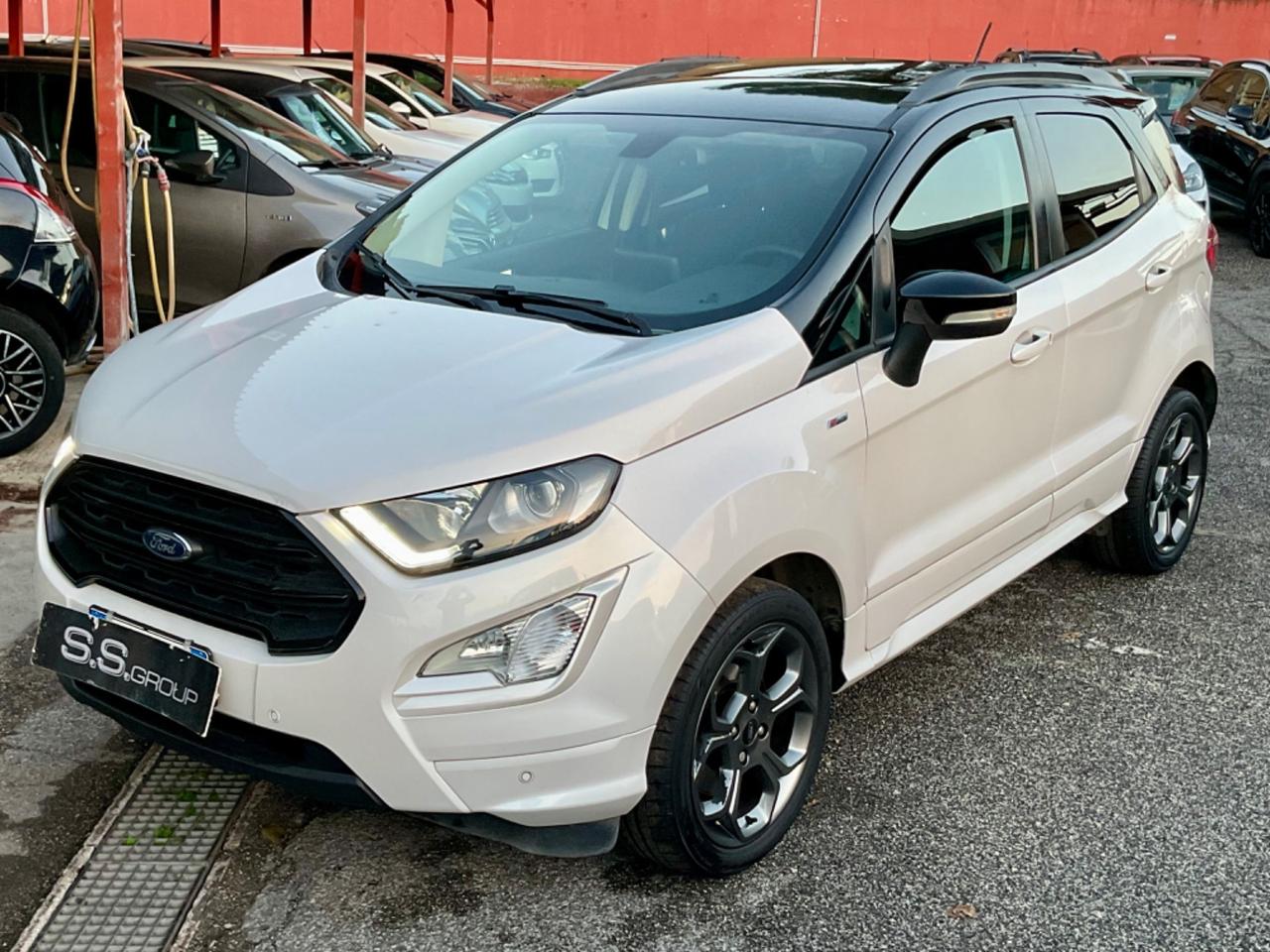 EcoSport 1.5 TDCi-perlato- ST-LINE-unipro-rate-tetto