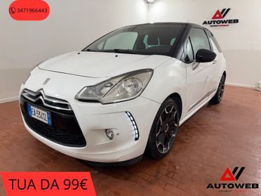 DS 3 1.6 HDi 110 Sport Chic *NEOPATENTATI* Just Black