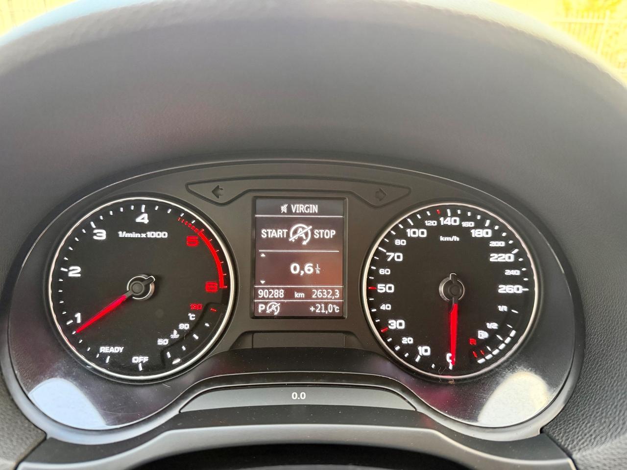 Audi A3 1.6tdi 2016 90.000km euro6 per neopatentati