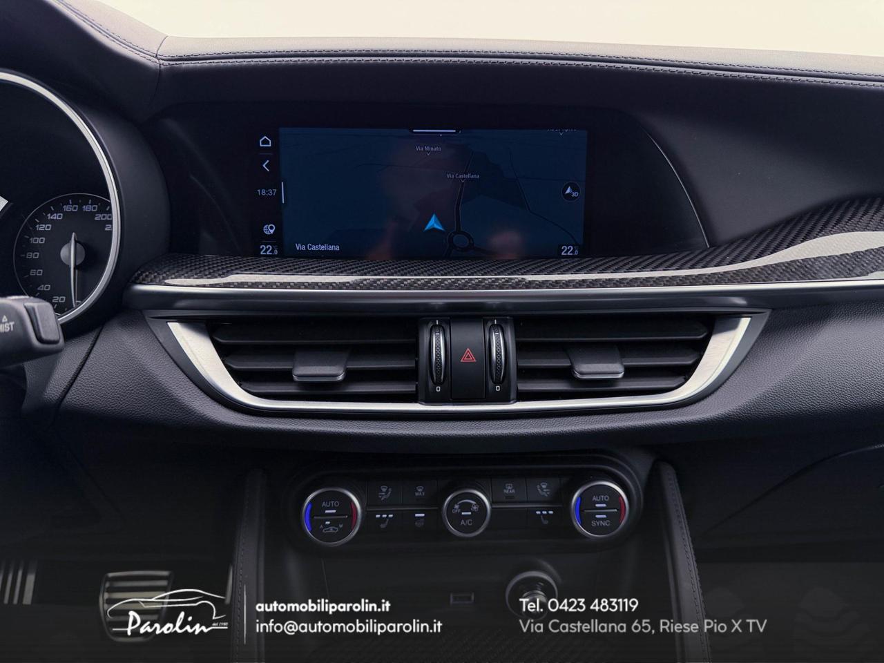 Alfa Romeo Stelvio 2.2 t Veloce Ti Q4 210cv auto Carbon-Black pack