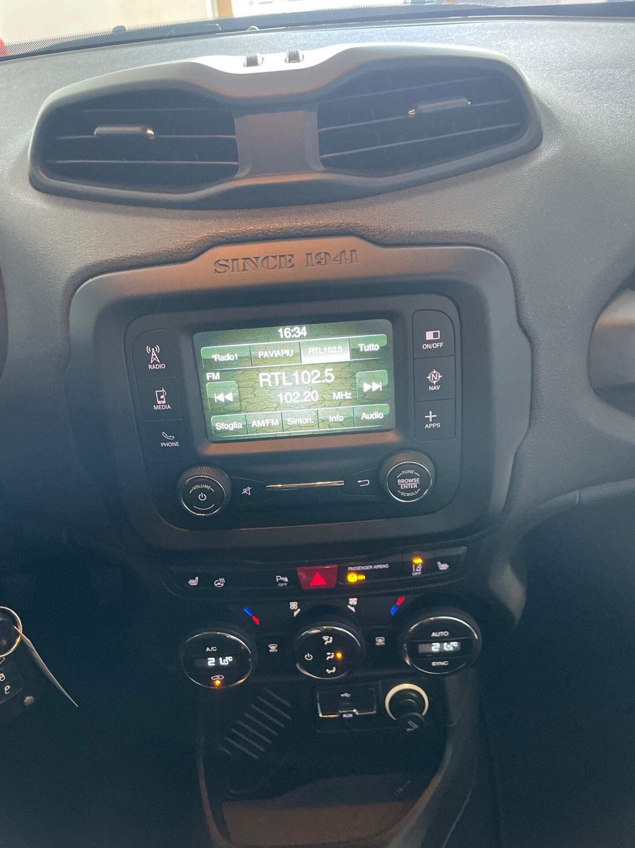 JEEP RENEGADE 1.6 MJT 120 CV LIMITED 126.000 KM