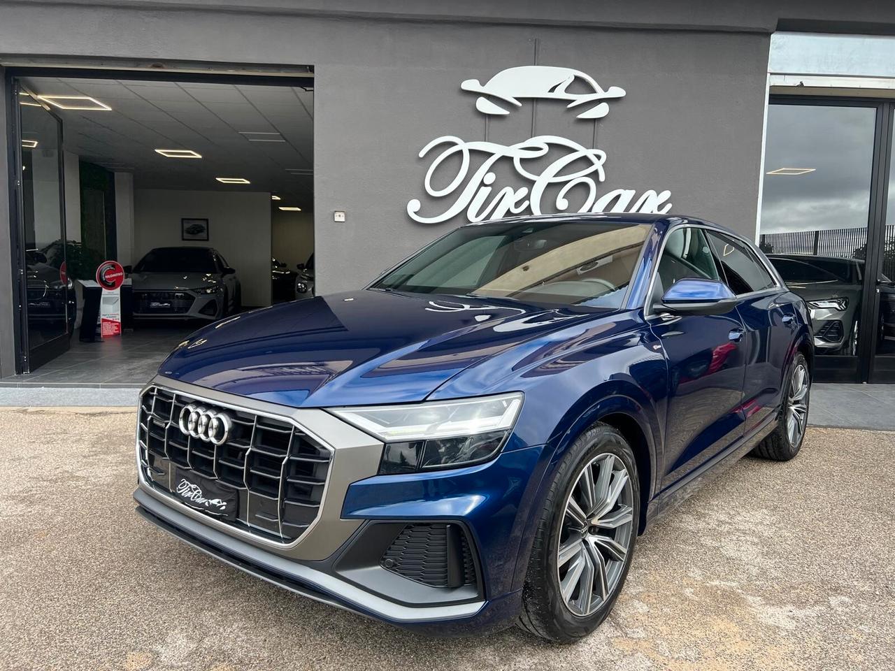 AUDI Q8 50 3.0 TDI MHEV S-LINE 286CV PELLE NAVI CAM QUATTRO ANNO 2021