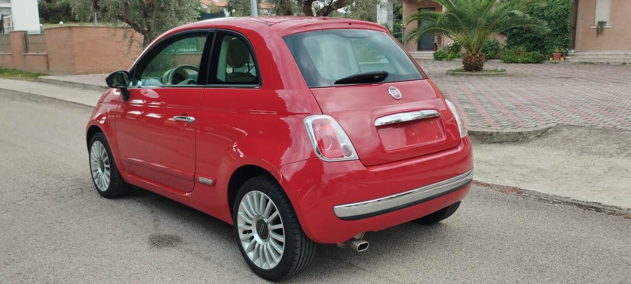 Fiat 500 1.2 12/11 Rosso pastello