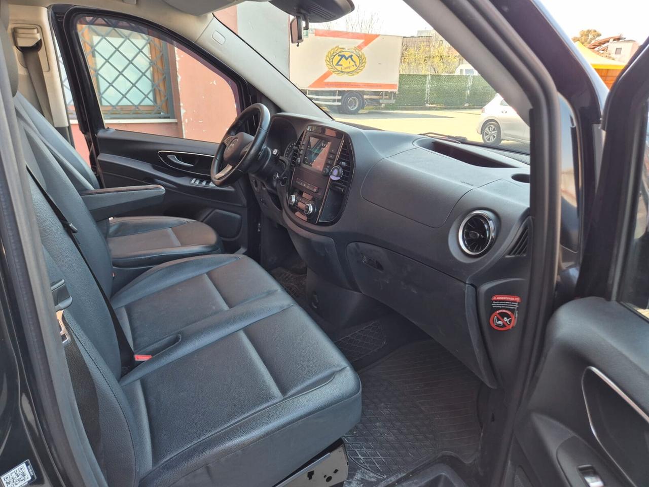 Mercedes Vito 116 CDI Extra-Long 9 POSTI C.A. PELLE 2 ANNI GARANZIA