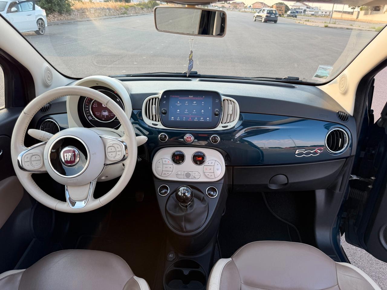 Fiat 500 Cabrio 1.2 69cv Lounge Clima*Pelle*Full