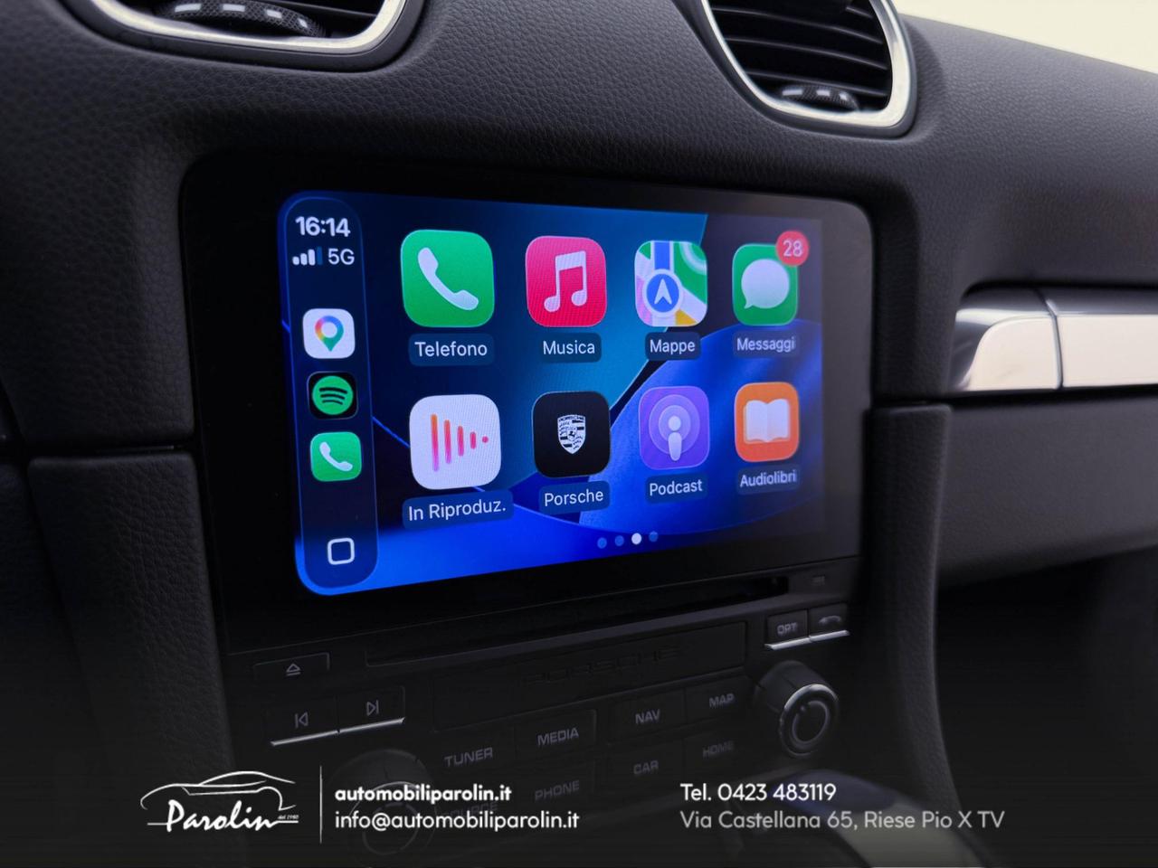 Porsche 718 Cayman 718 2.0 PDK Black pack-LED-Cerchi20-Bose-Pelle