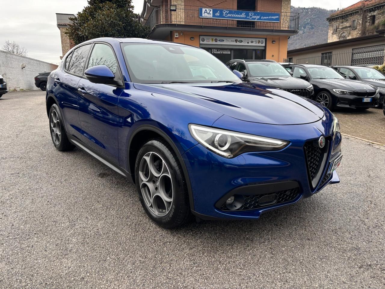 Alfa Romeo Stelvio 2.2 Turbodiesel 190 CV Q4 SPRINT 2022 BLU NAVARRA