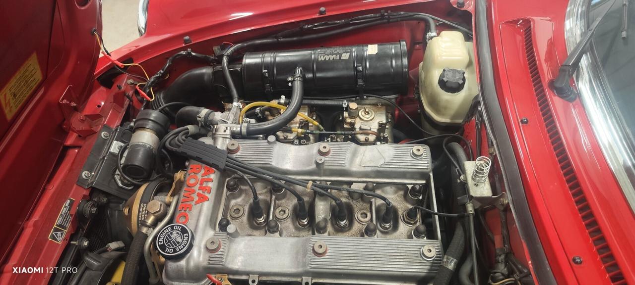Alfa Romeo Spider 1.600cc CARBURATORI WEBER