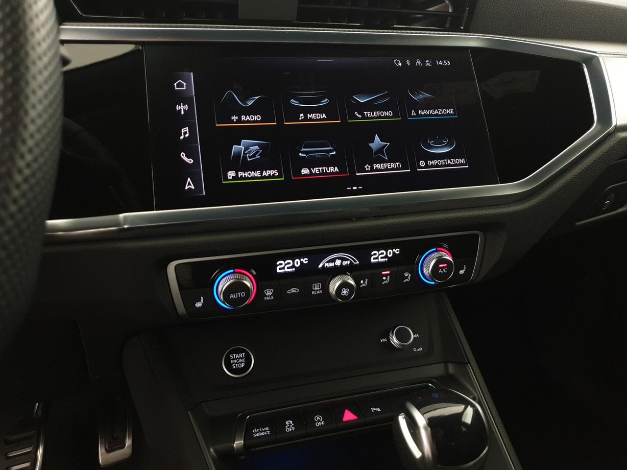 Sportback 35TDI 150CV S tronic Identity Black