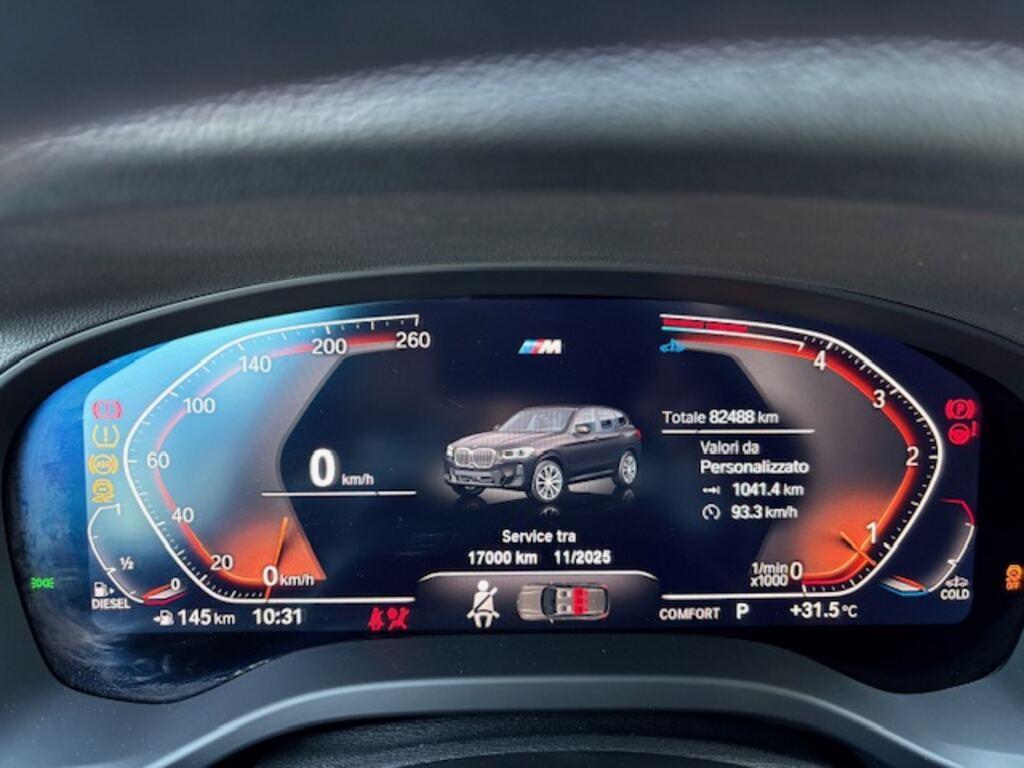 BMW X3 20 d Mild Hybrid 48V Msport xDrive Steptronic