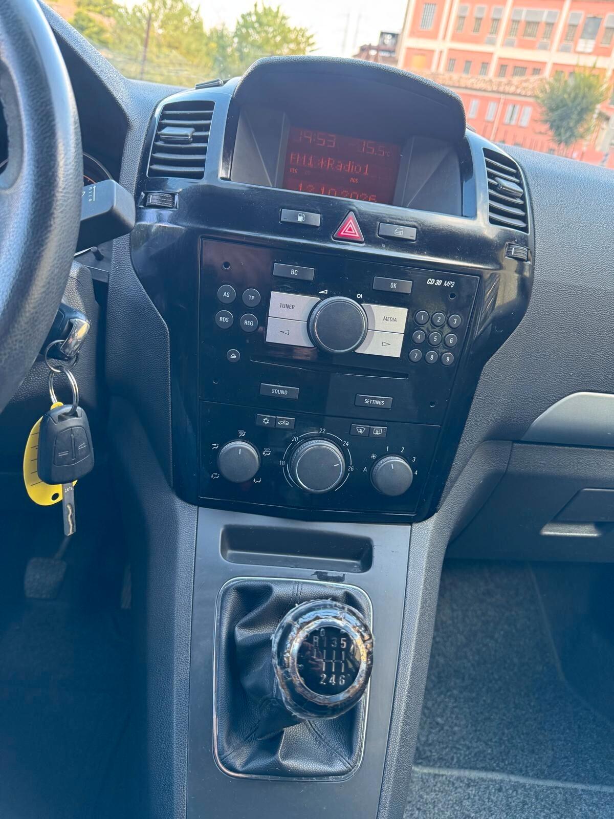 Opel Zafira 1.6 Benz/Metano 138.000 Km CDF