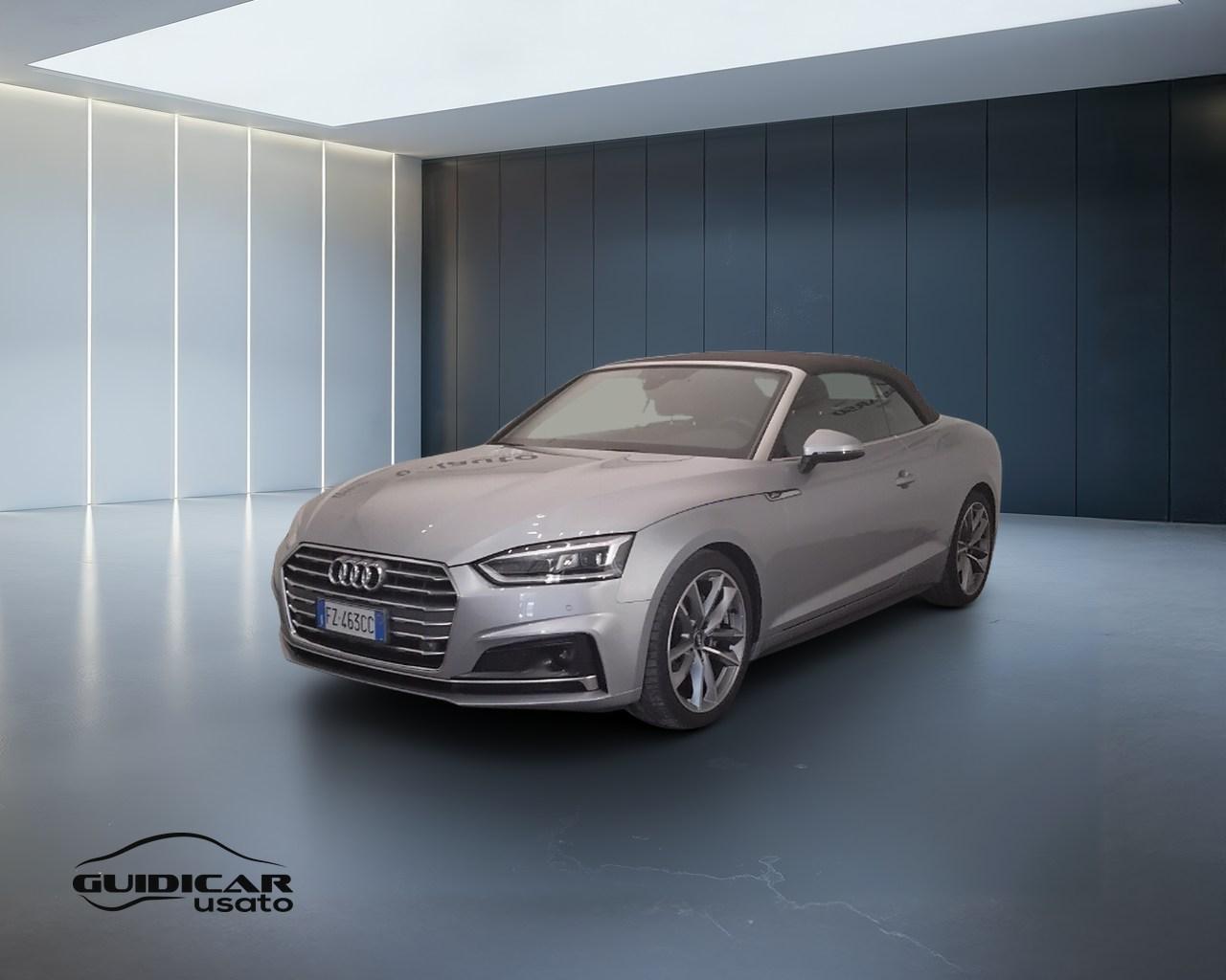 AUDI A5 II 2017 Cabriolet - A5 Cabrio 40 2.0 tdi Business Sport 190cv s-tronic