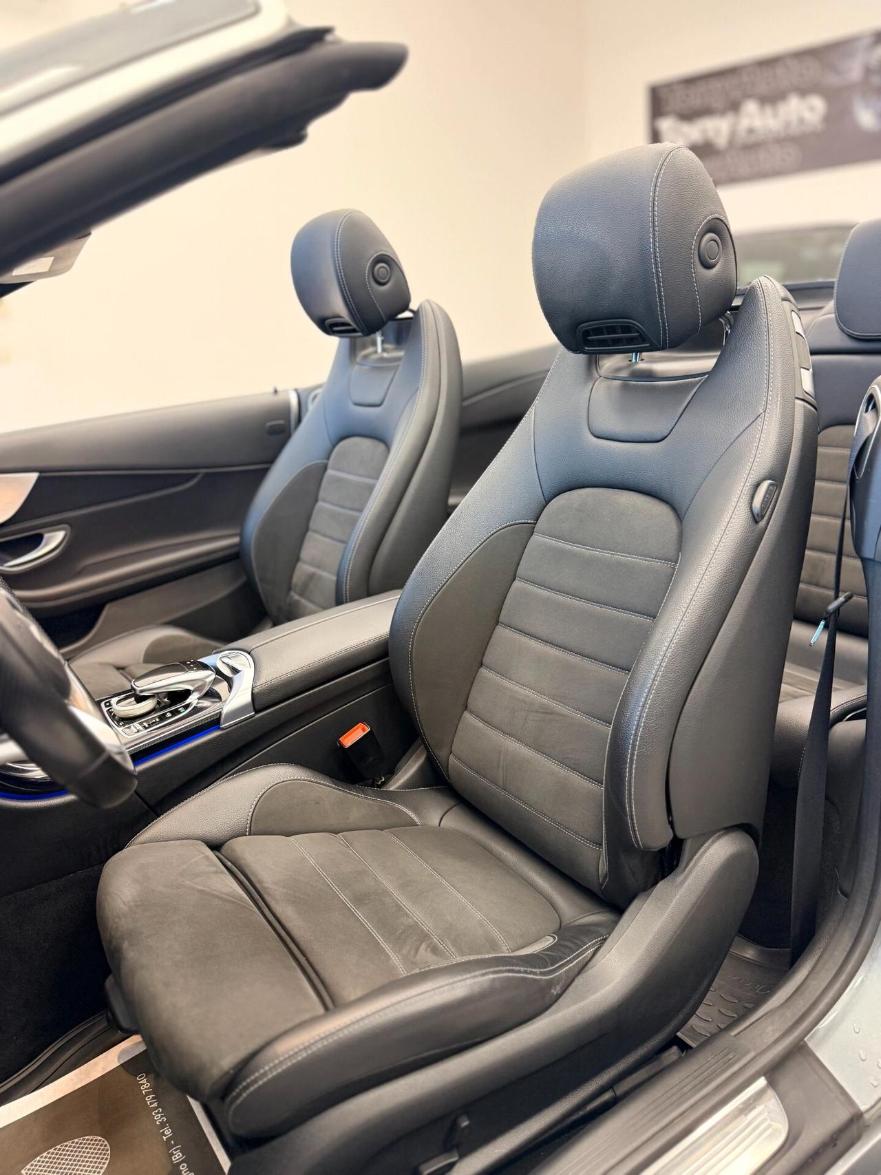 Mercedes-benz C 220 d AutoCABRIO Premium Plus automatica con LUCI SOFFUSE,VIRTUAL COCKPIT,TELECAMERA,APPLE CARPLAY,NAVI