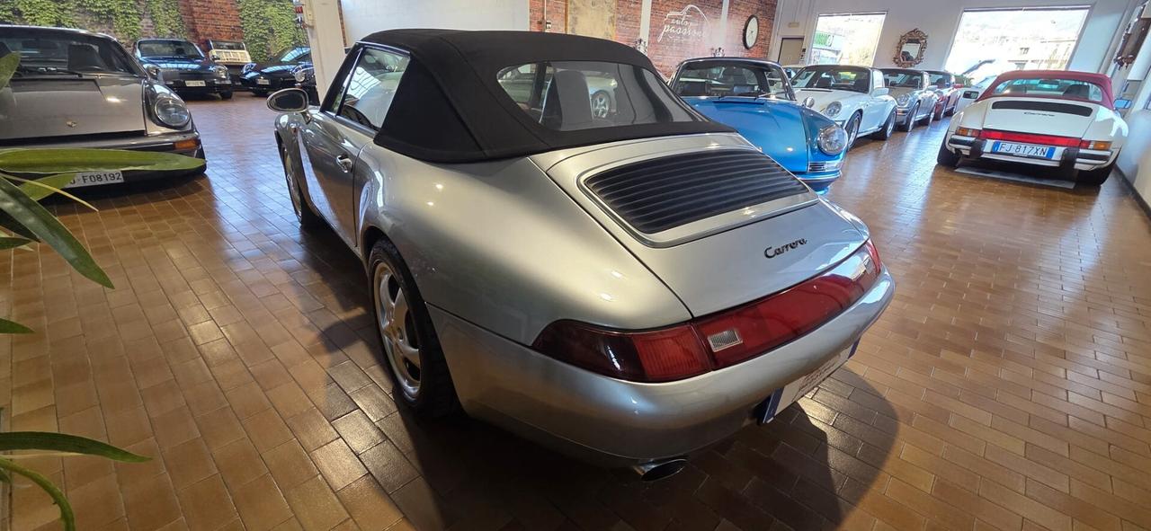 Porsche 911 993 Carrera2 Cabriolet Book service asi