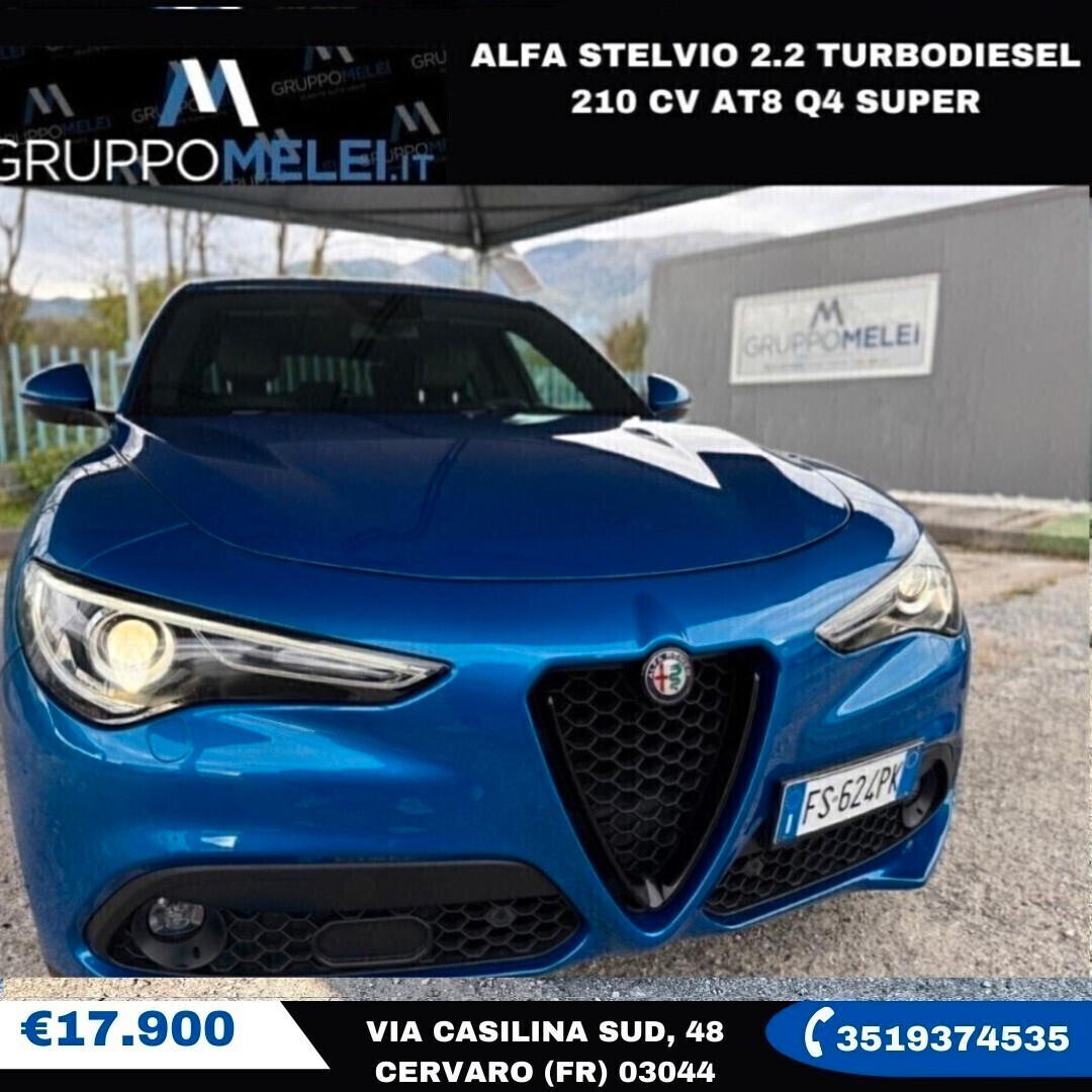 Alfa Stelvio 2.2 Turbodiesel 210 CV AT8 Q4 Super