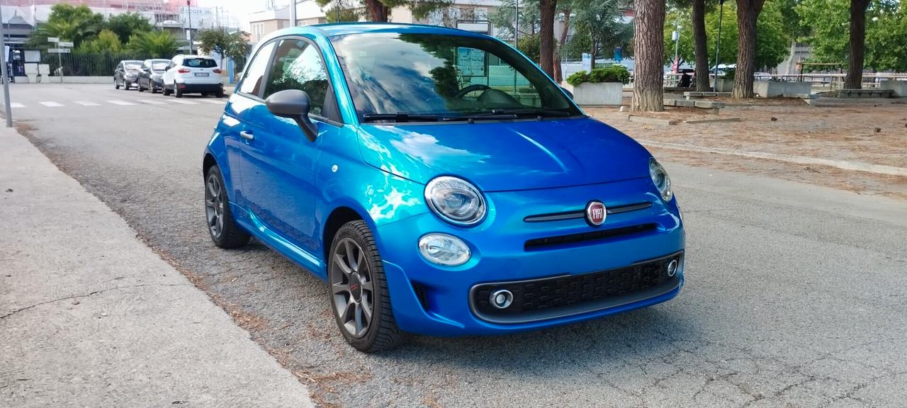 Fiat 500 1.2 "S" Connect Blu Italia