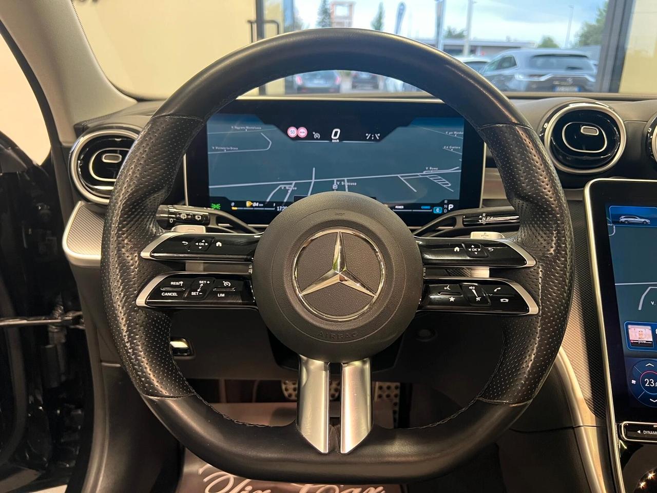 MERCEDES C220 S.W. PREMIUM PRO AMG 2.0 MHEV 200CV TETTO PELLE NAVI ANNO 2022