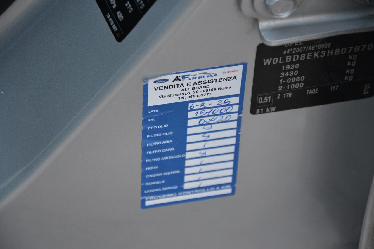 Opel Astra 1.6 CDTi 110CV SW **NAVI+PDC+CRUISE+CERCHI+EURO6B*