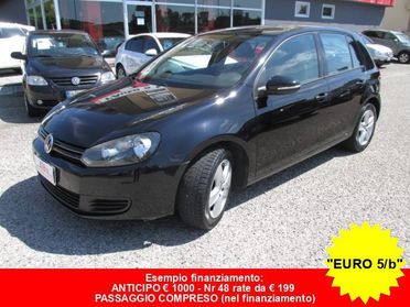 VOLKSWAGEN Golf VI 1.6 TDI 105cv DPF 5p. Comfortline -"DA VETRINA"