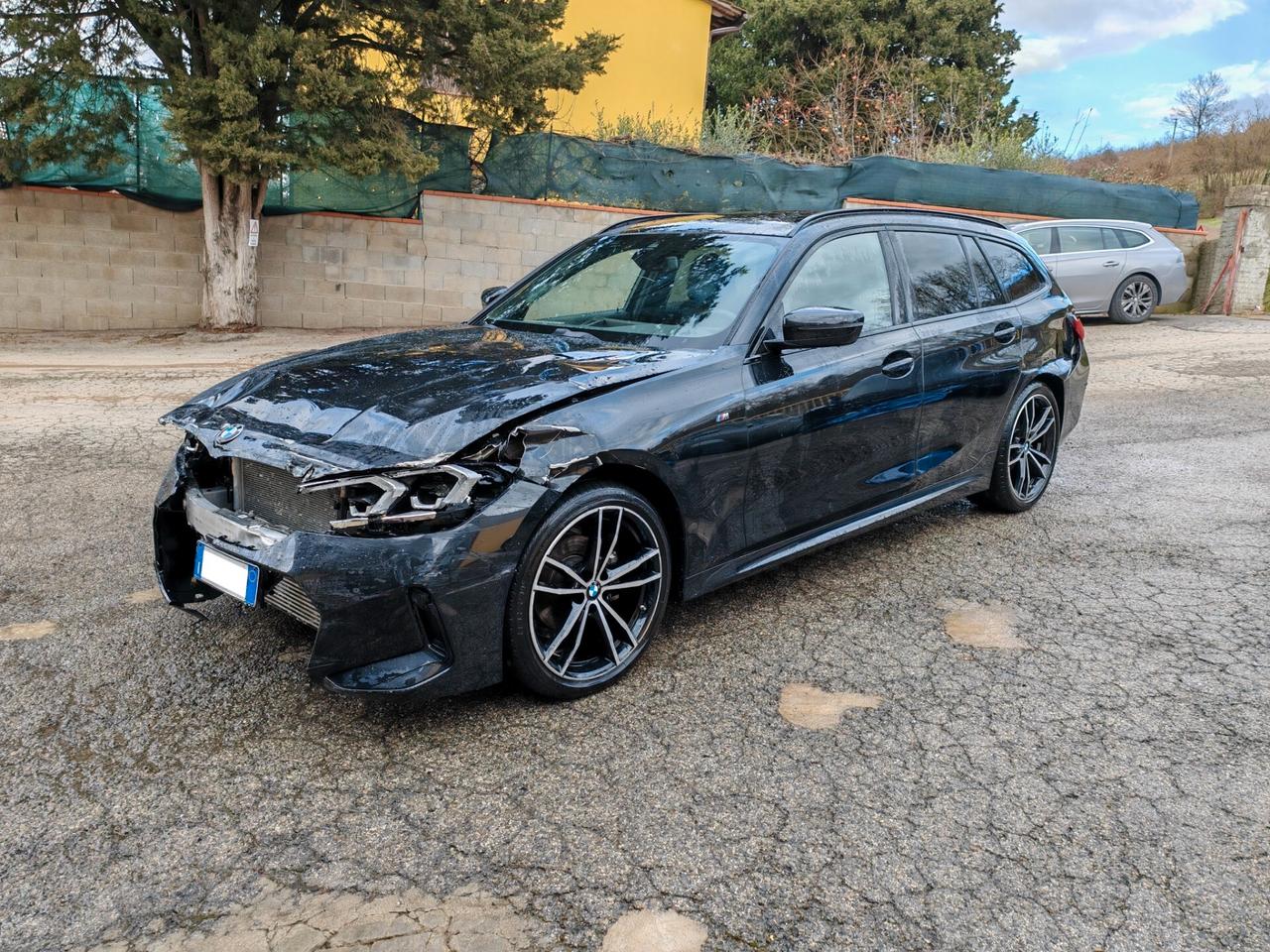 Bmw 318D Touring Msport Incidentata/Sinistrata