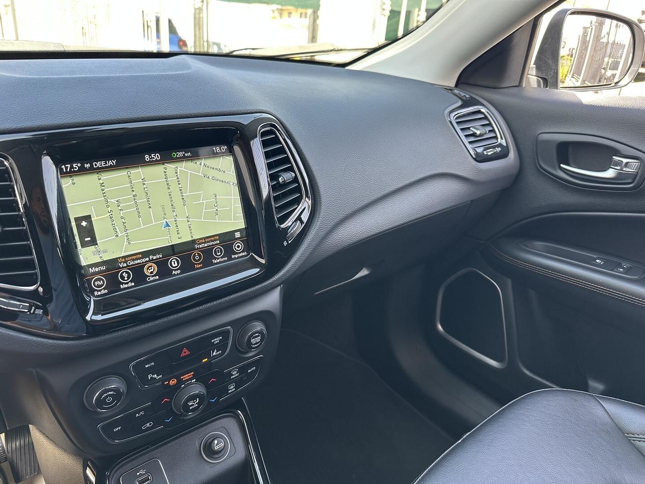 Jeep Compass 1.6 Mjt 120 Cv Limited 2018 Pelle